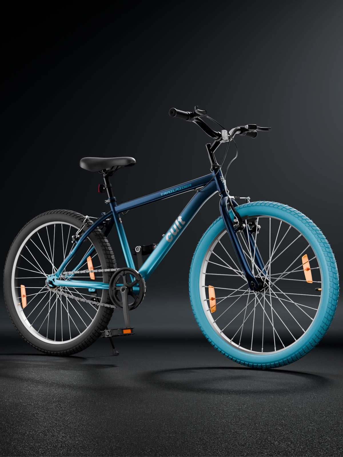 Cult TRAILRIDER 26T Single Speed Mountain Bike, Blue