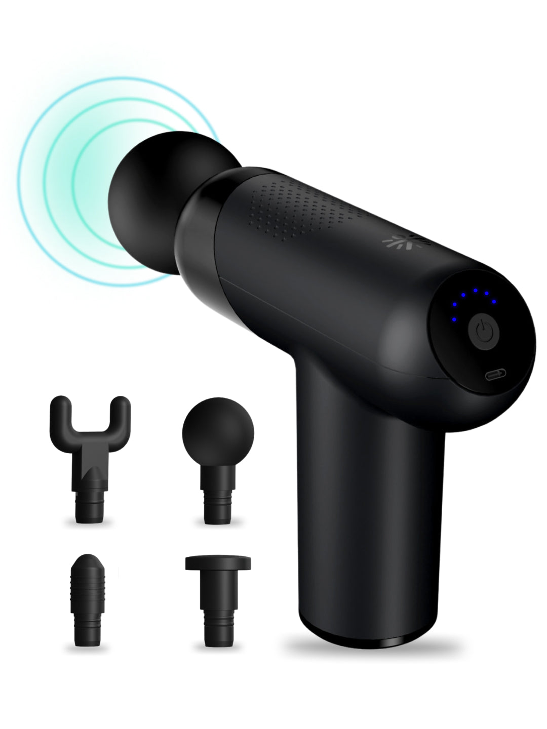 Cult Volt Plus, Full Body Professional Gun Massager, QuietMotion Tech, Deep Tissue Percussions, 4 hour long battery, 6 Speed levels, Silicone head, Carry Pouch.