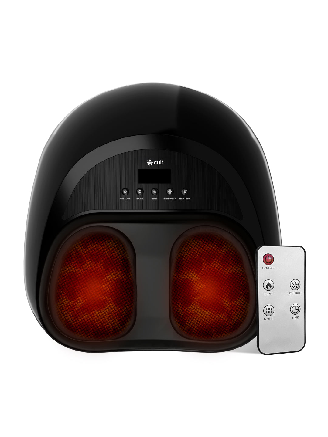 Cult Fitkit Pulse Foot massager with Air compression, Vibration & Shiatsu therapy, Pain Relief, Boost Blood Circulation - Suitable for Foot Size UK 10 and Below