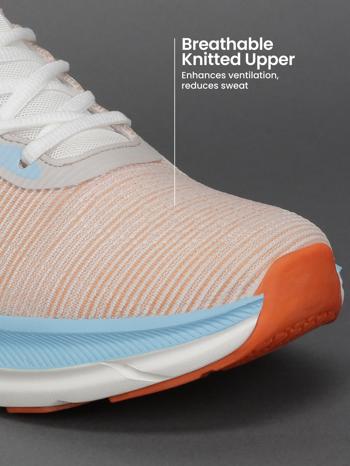 cult Men's Flytor Running Shoes - L. Peach/Ice Blue