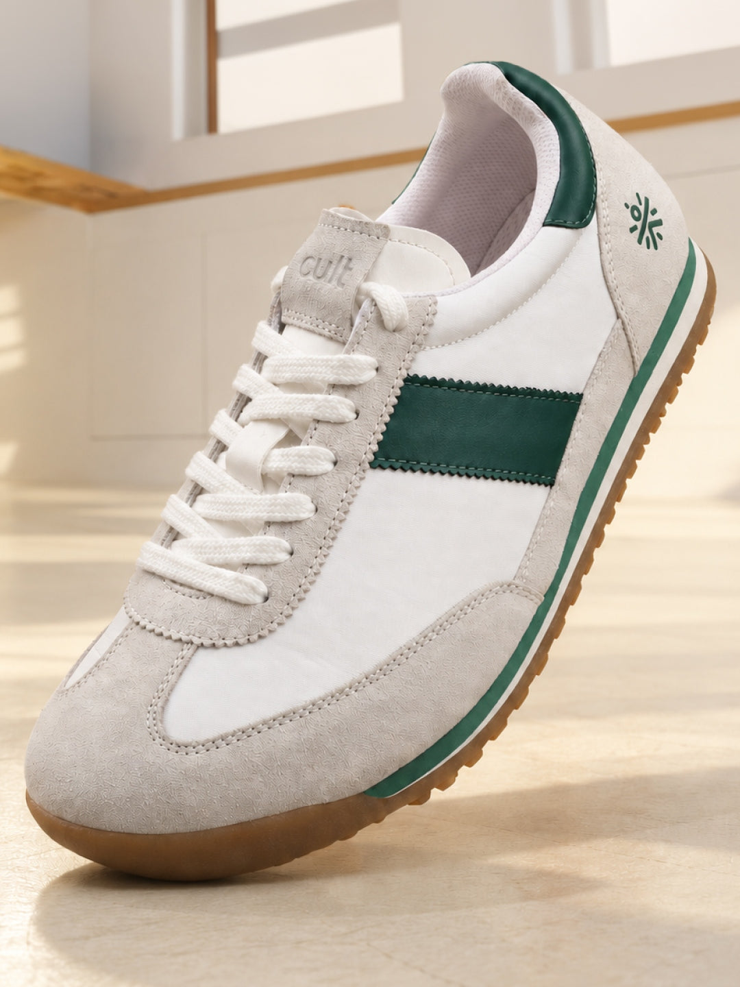 cult Men's UrbanEdge Sneakers - White/Green