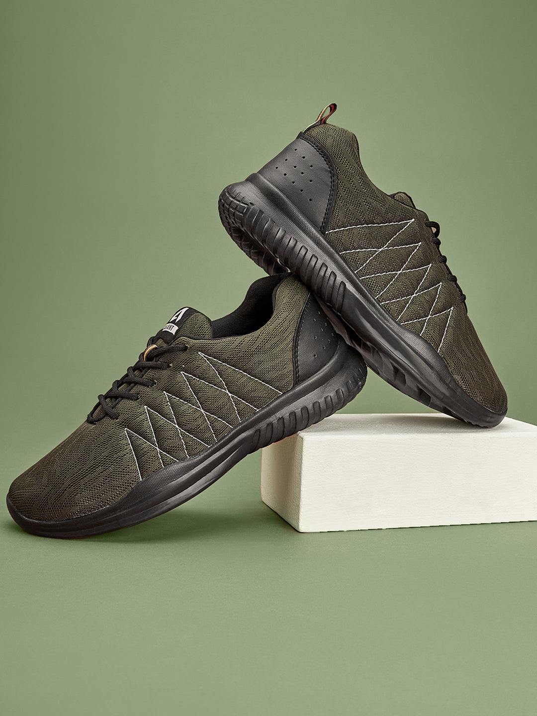 Avant Men's Ultralight Running shoes-Olive