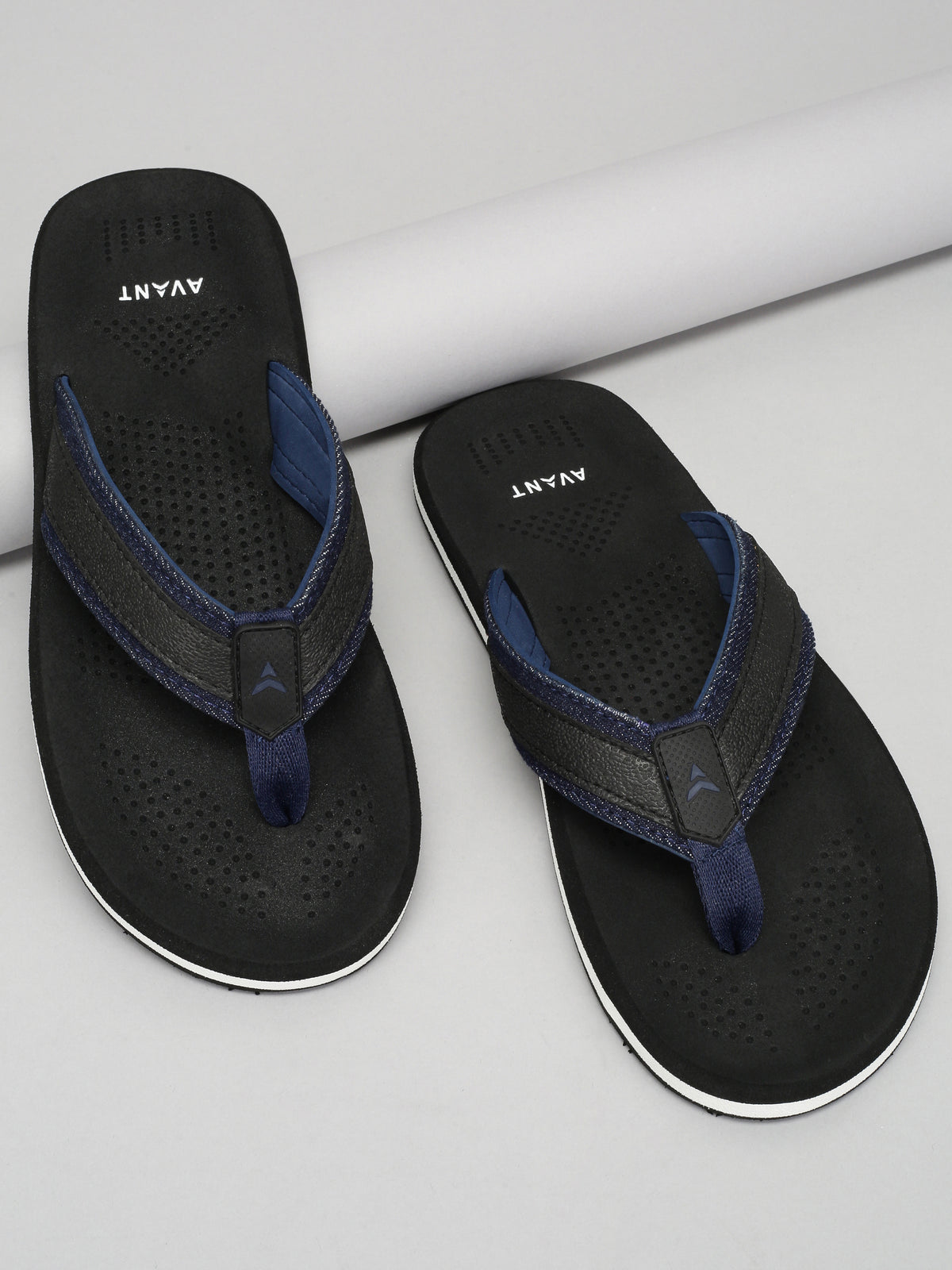Avant Men's Brook Flip Flops - Black/Olive