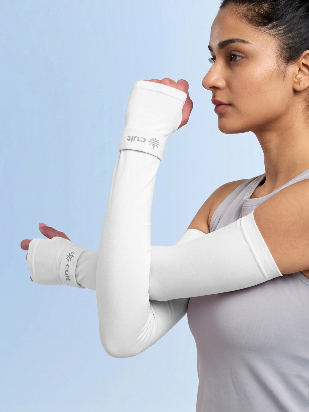 Cult Arm Sleeve Nylon White