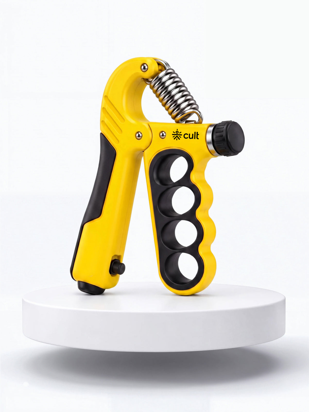 Cult Handgrip Premium Black Yellow