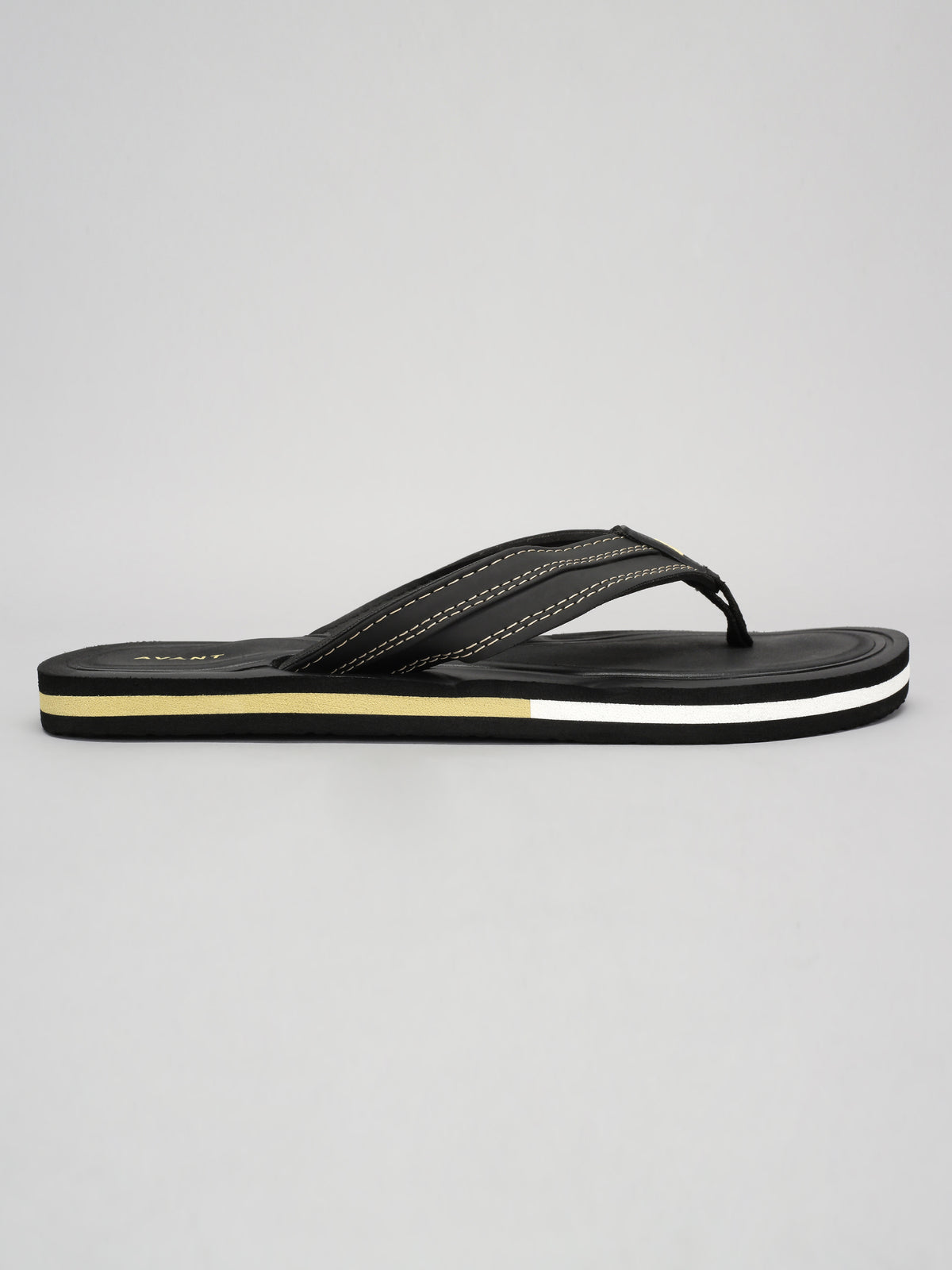 Avant Men's Flint Flip Flops - Black