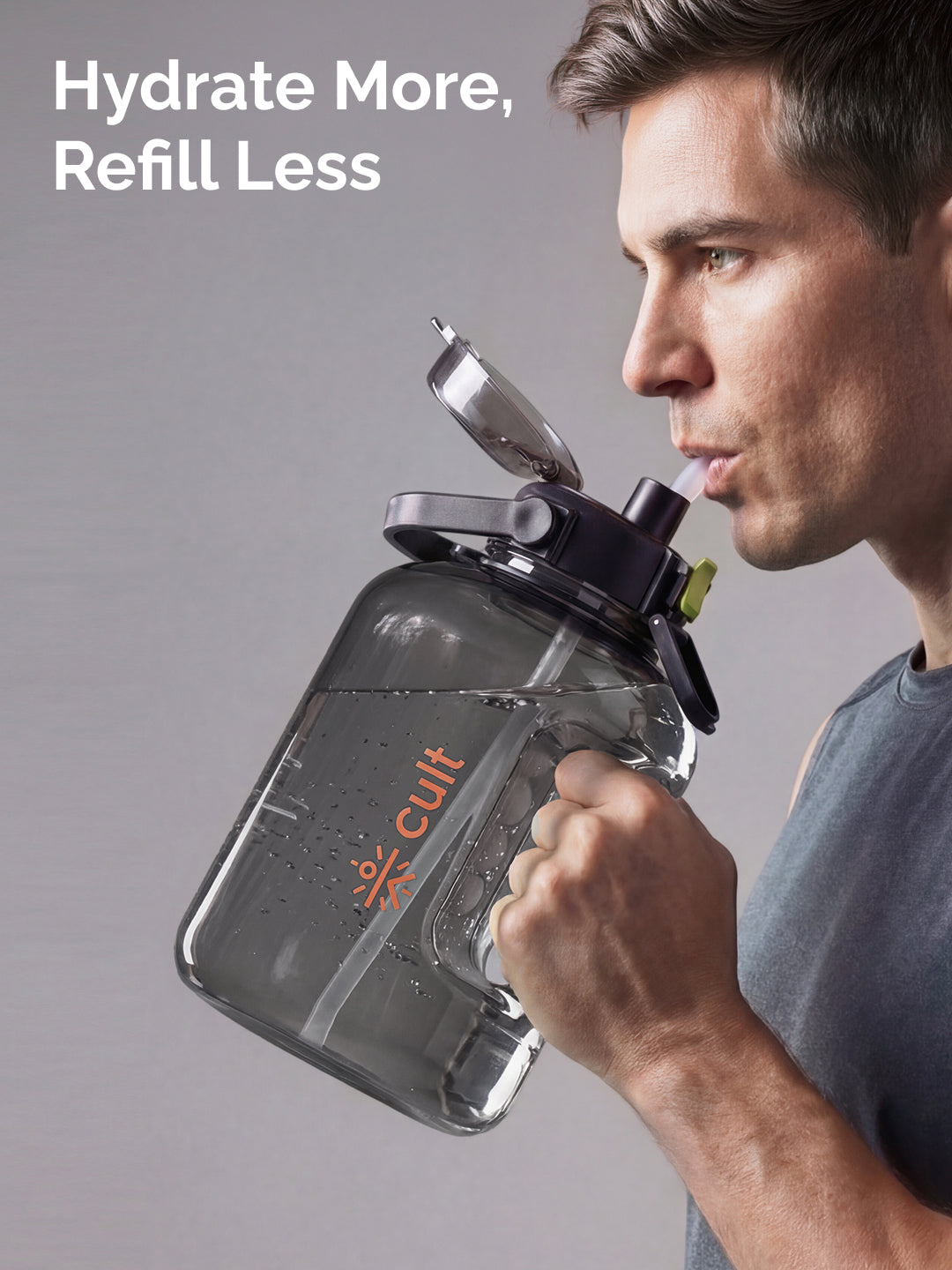 Cult 3L Hulk Gallon Water Bottle