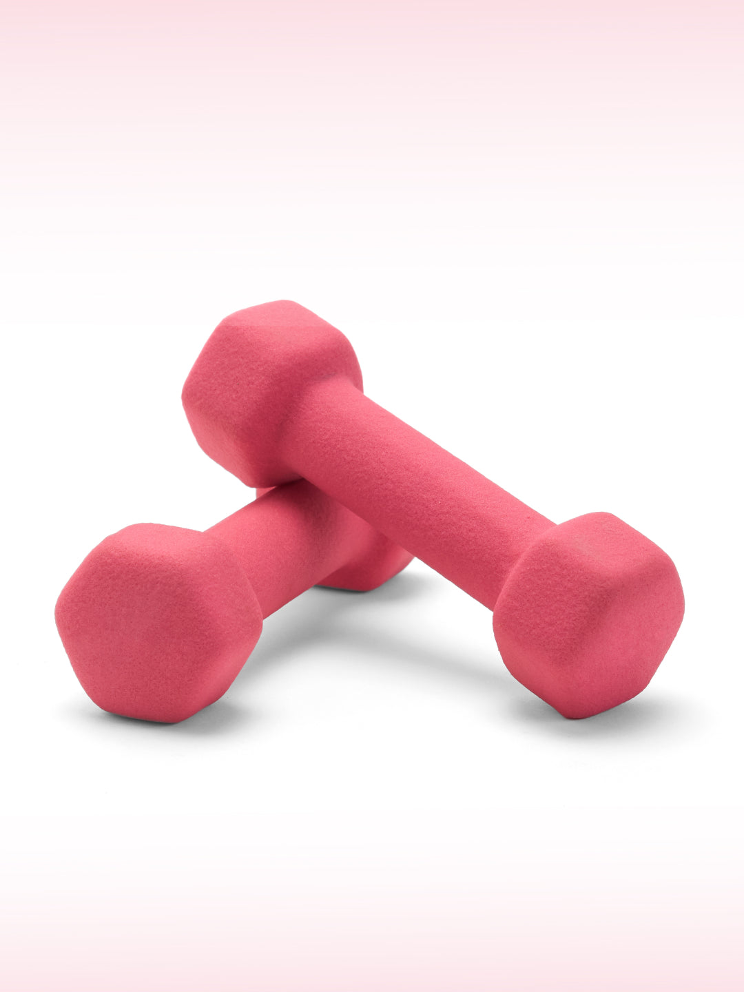 Cult 1KGx2 Neoprene Dumbbells For Home & Gym Exercises (Pink)