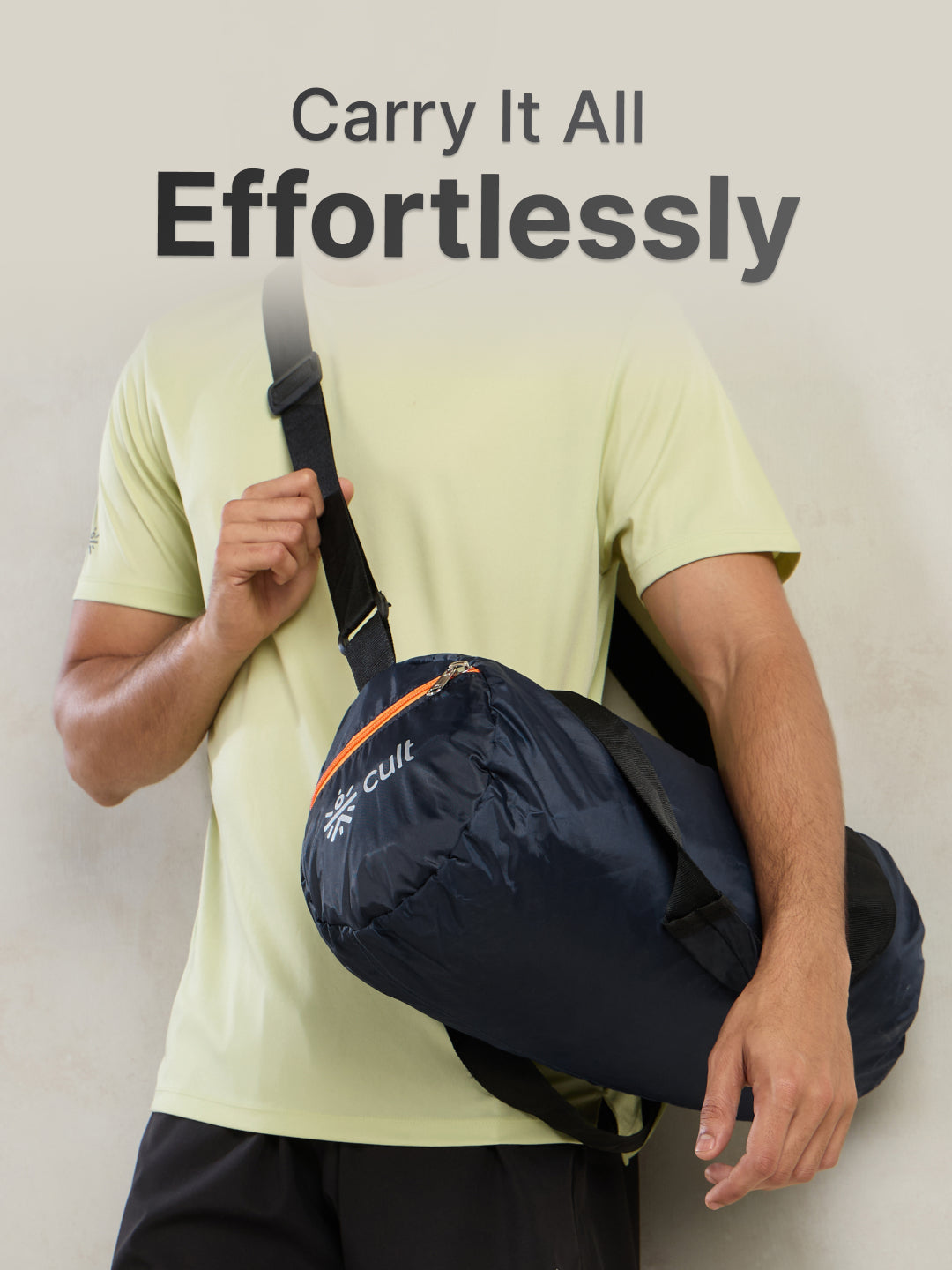 Foldable Gym Bag 20L - Navy