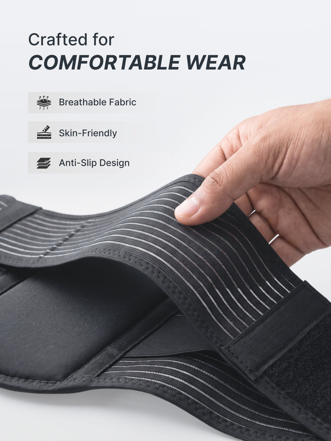 Cult Lumbar Support Belt Black