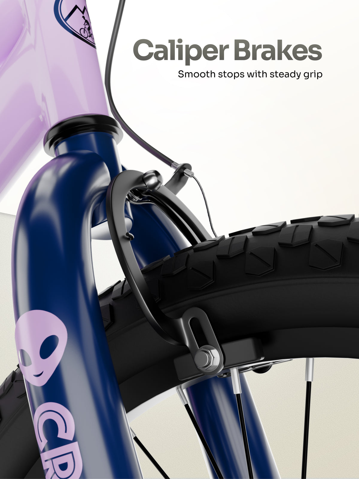 Urban Terrain Cruize 20T Single Speed Kids Cycle, Lavender