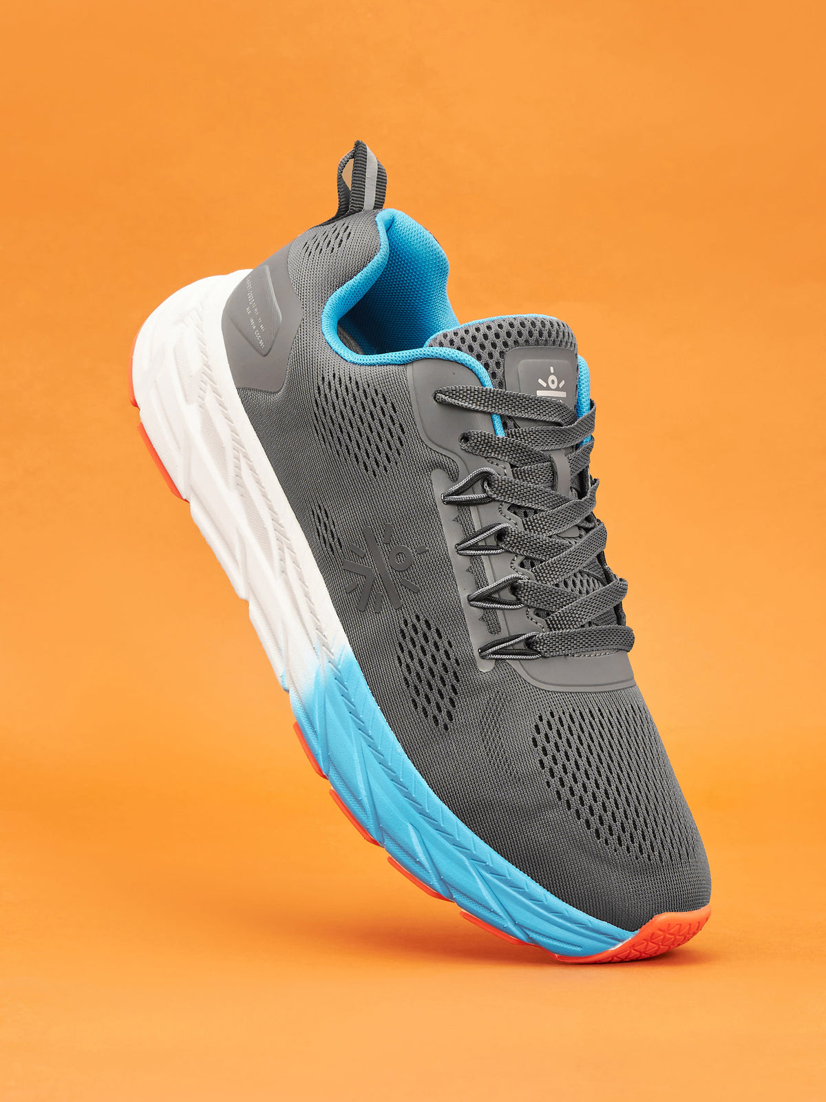cult EZ+ Ryde Men Running Shoes - Carbon Grey/Blue
