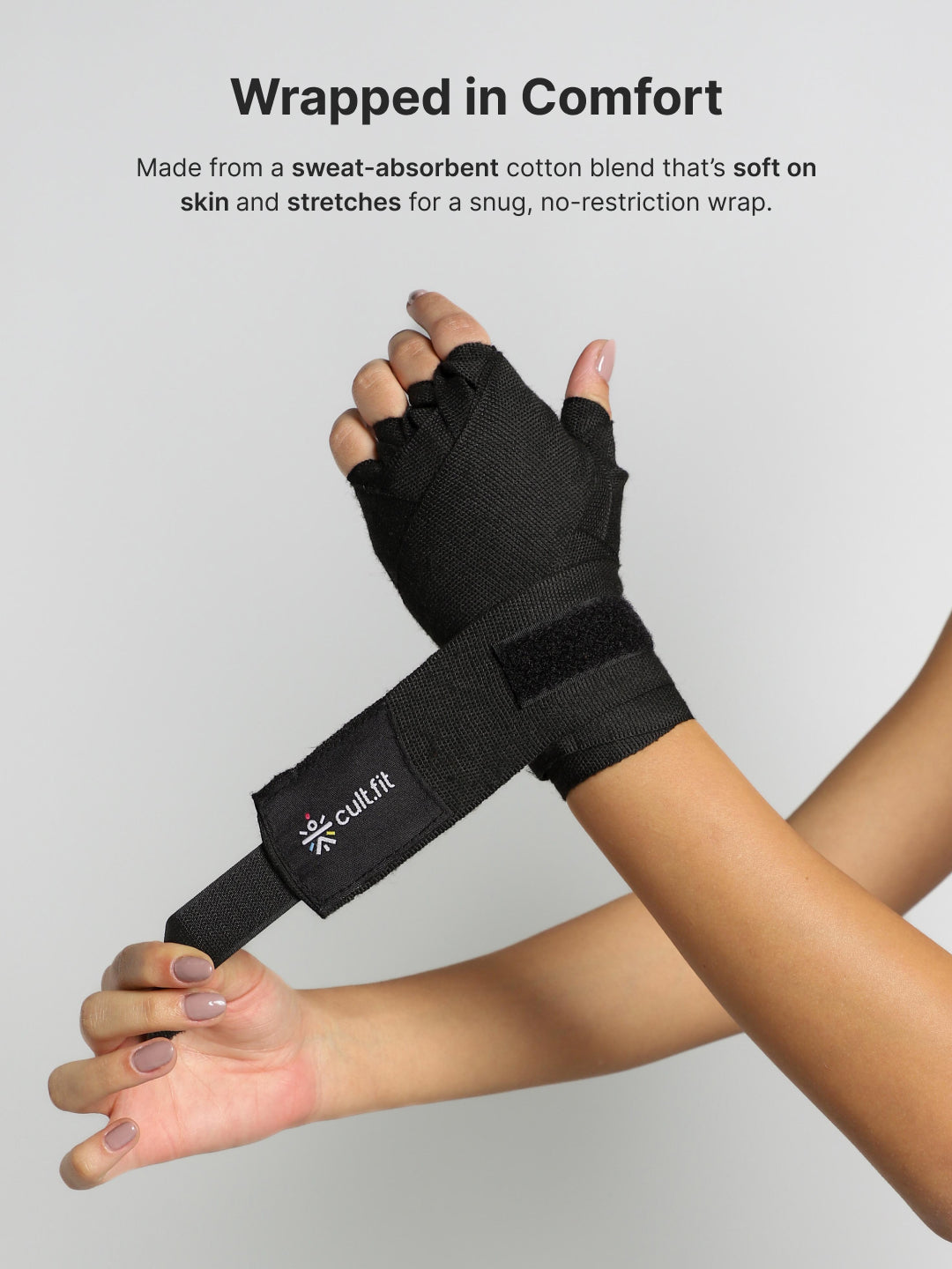 Boxing Hand wrap Black