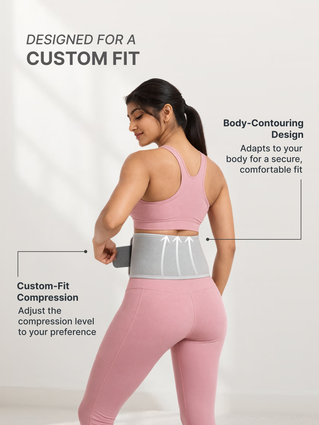 Cult Lumbar Support Sweat Belt Grey