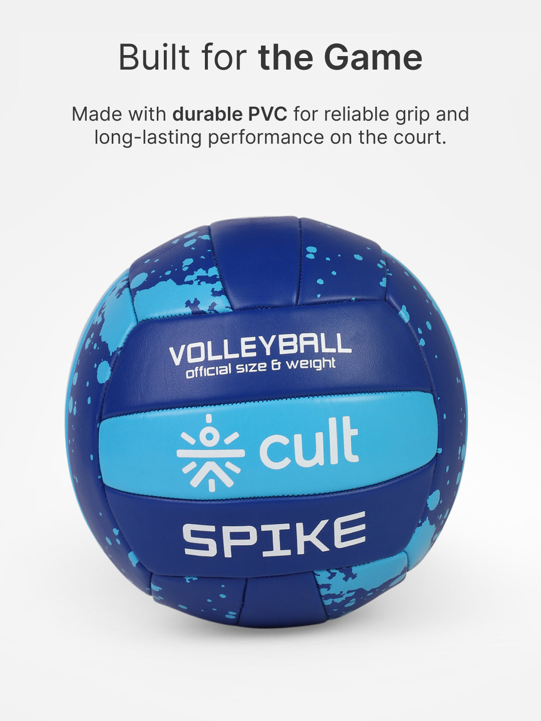 Cult Volleyball Combo Spike Blue + Ball Pump