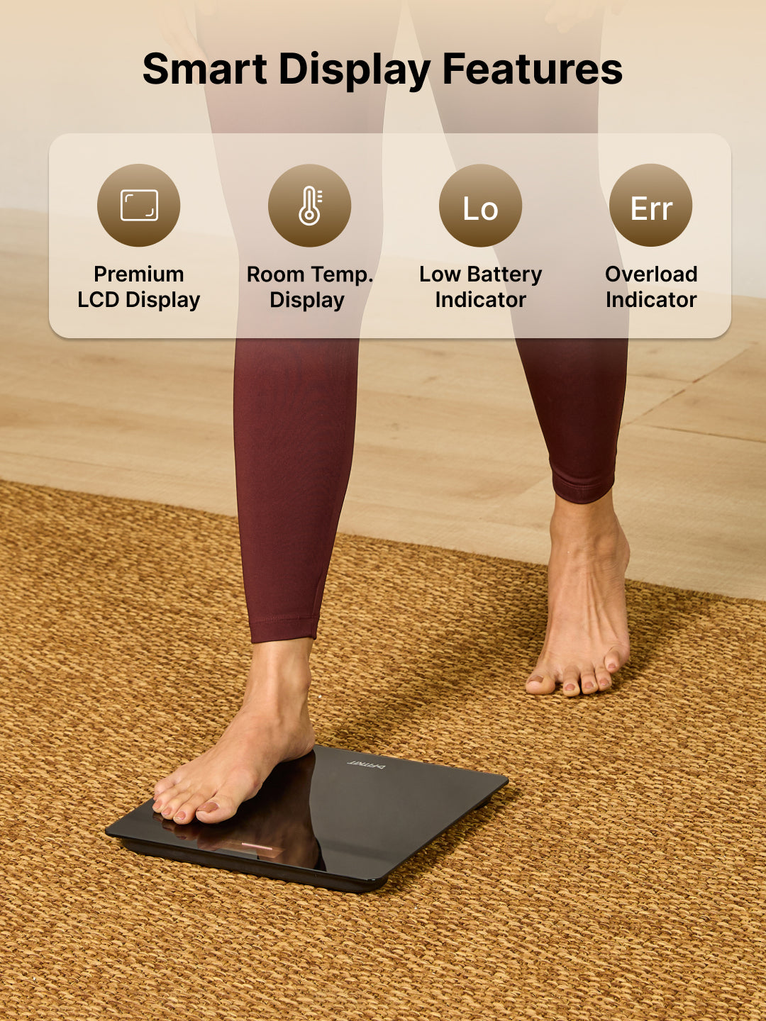 FITKIT by Cult Digital Body Weighing scale, Tempered Glass, LCD Display, 180kg Capacity.