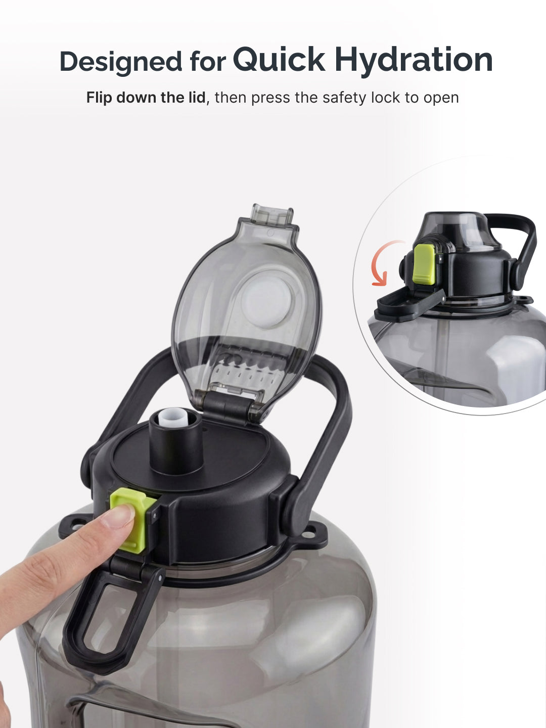 Cult 3L Hulk Gallon Water Bottle