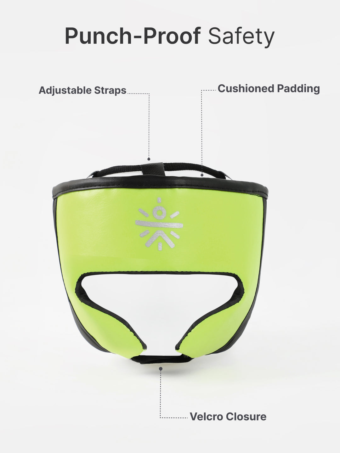 cult Kids Boxing Kit - Punching bag, Boxing Gloves and Head gear Green