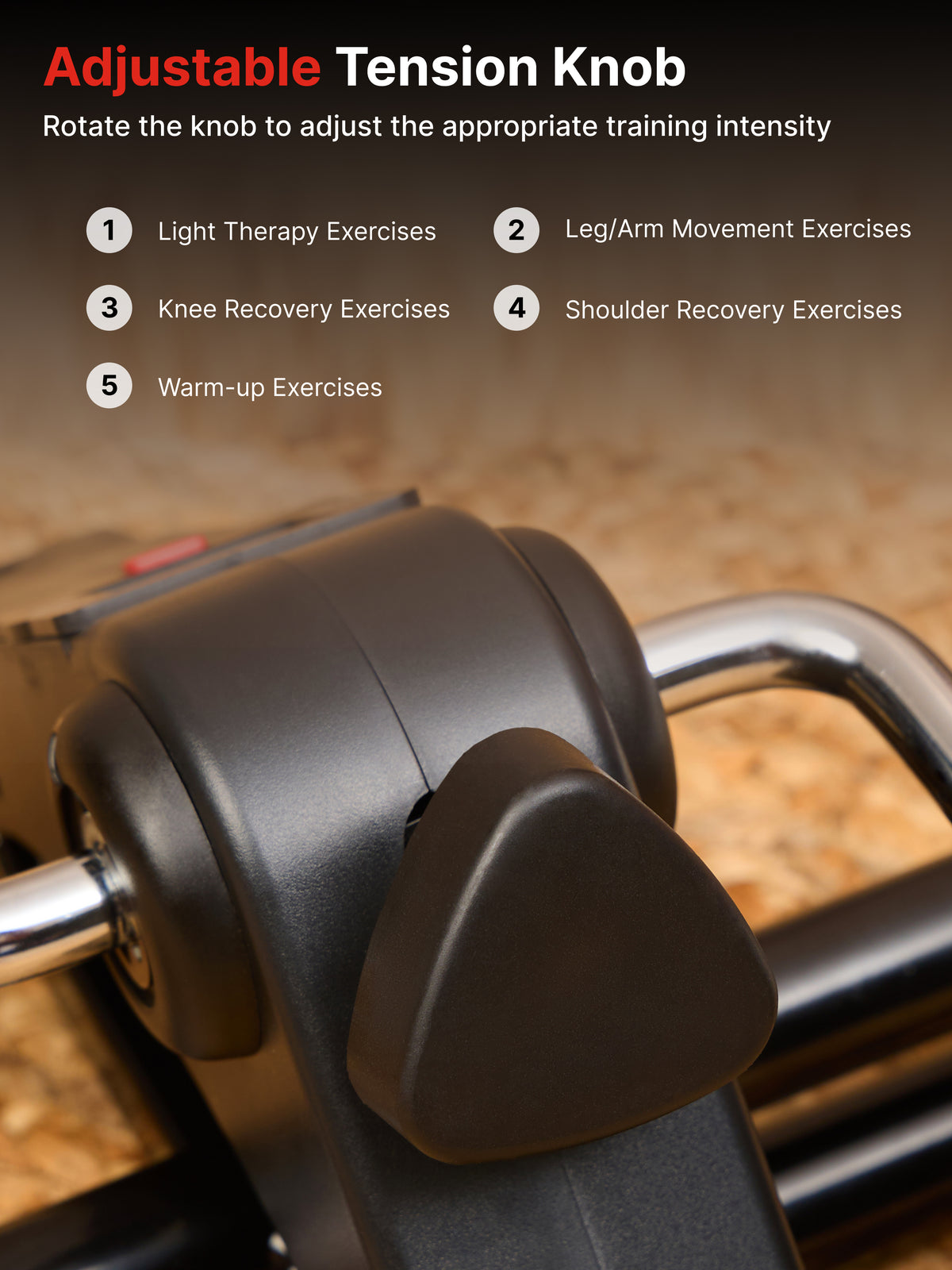 FitkitPedalgo Mini Pedal Exerciser with Adjustable Resistance