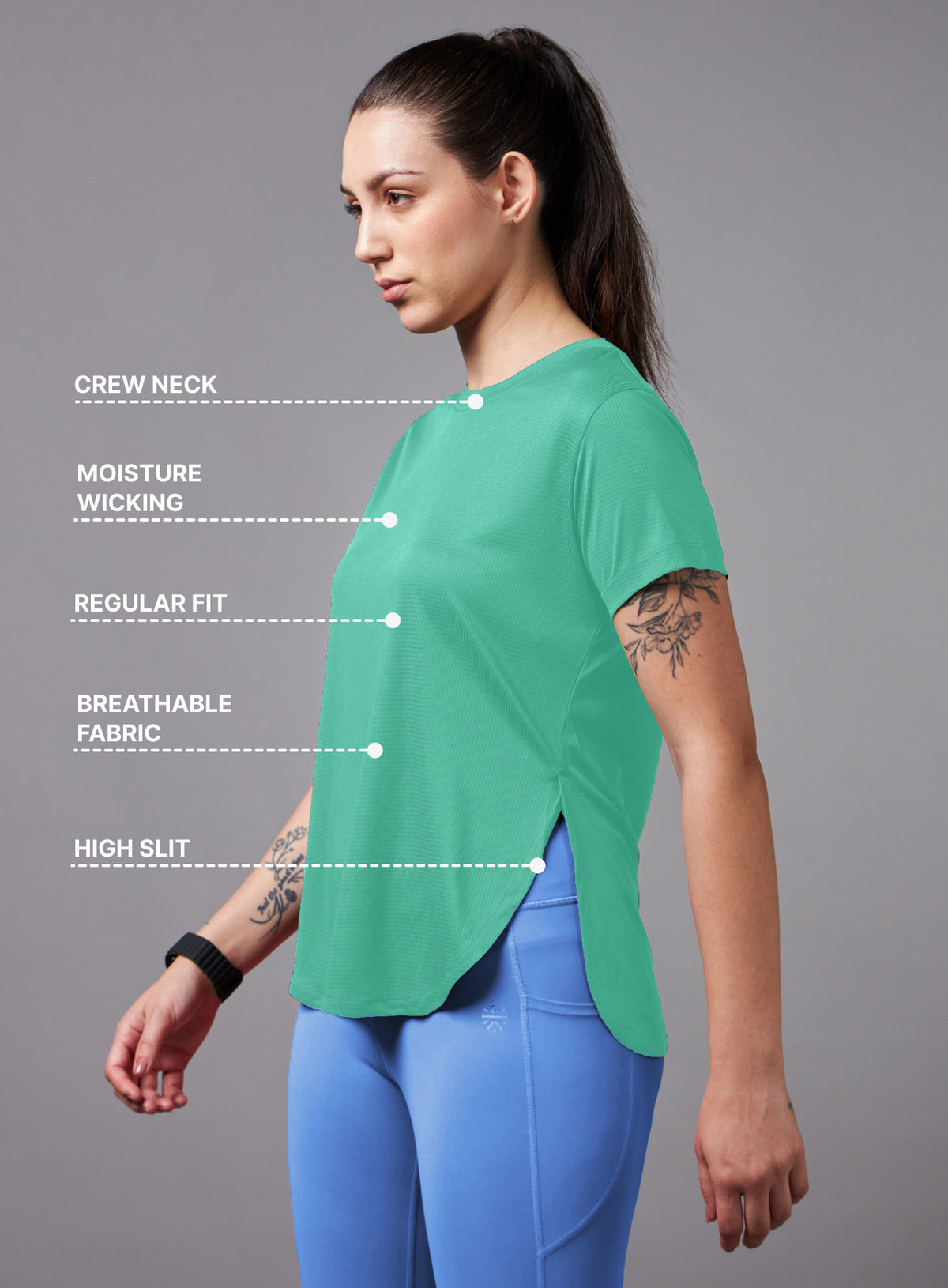 Running Longline T-shirt