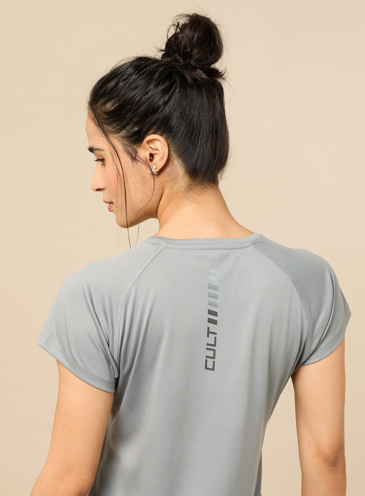 Women's Cult Energy Grey Performance T-shirt