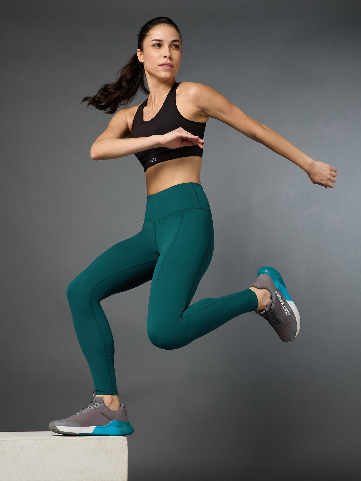 Women's Do It All Green Performance Tights