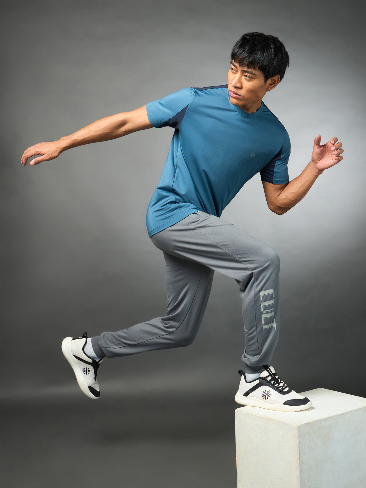 Men's Warm Up Lt. Grey Joggers