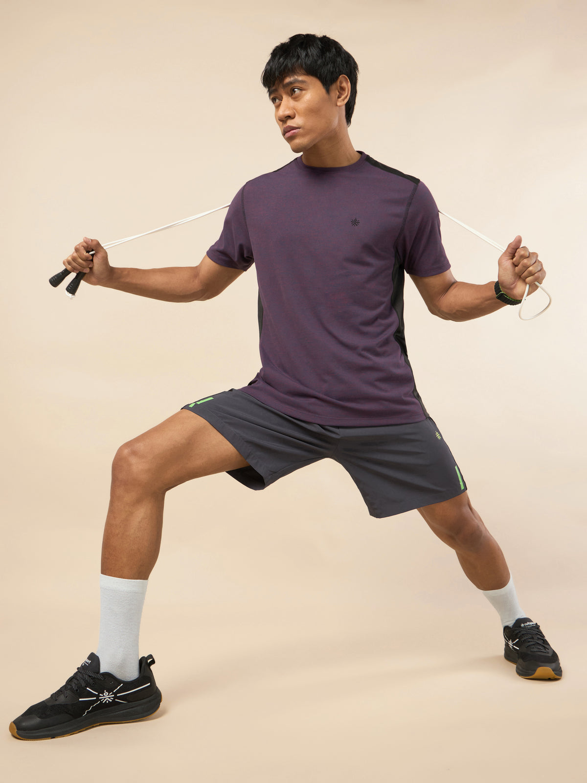 Men's Amp Up Purple Comfortech T-shirt