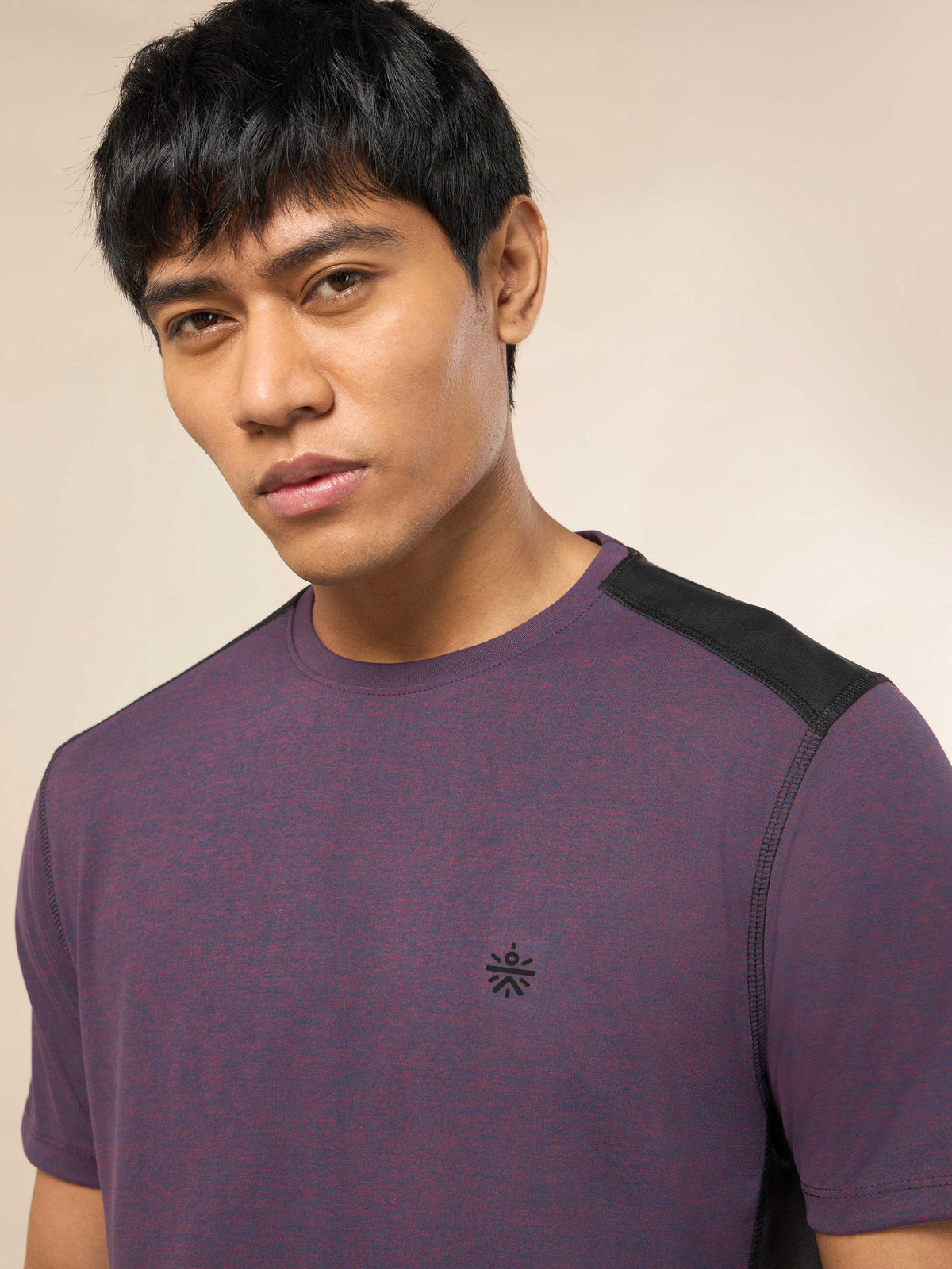 Men's Amp Up Purple Comfortech T-shirt