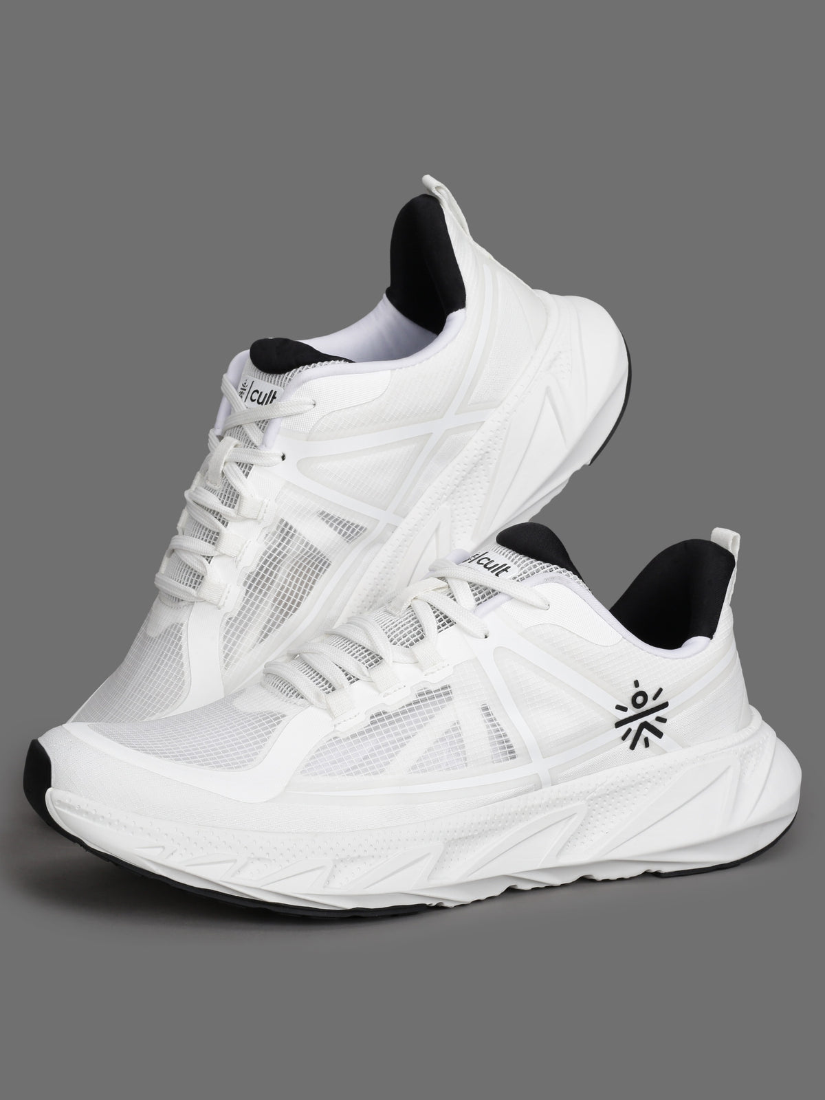 cult Men's Traverse Running Shoes - Off White