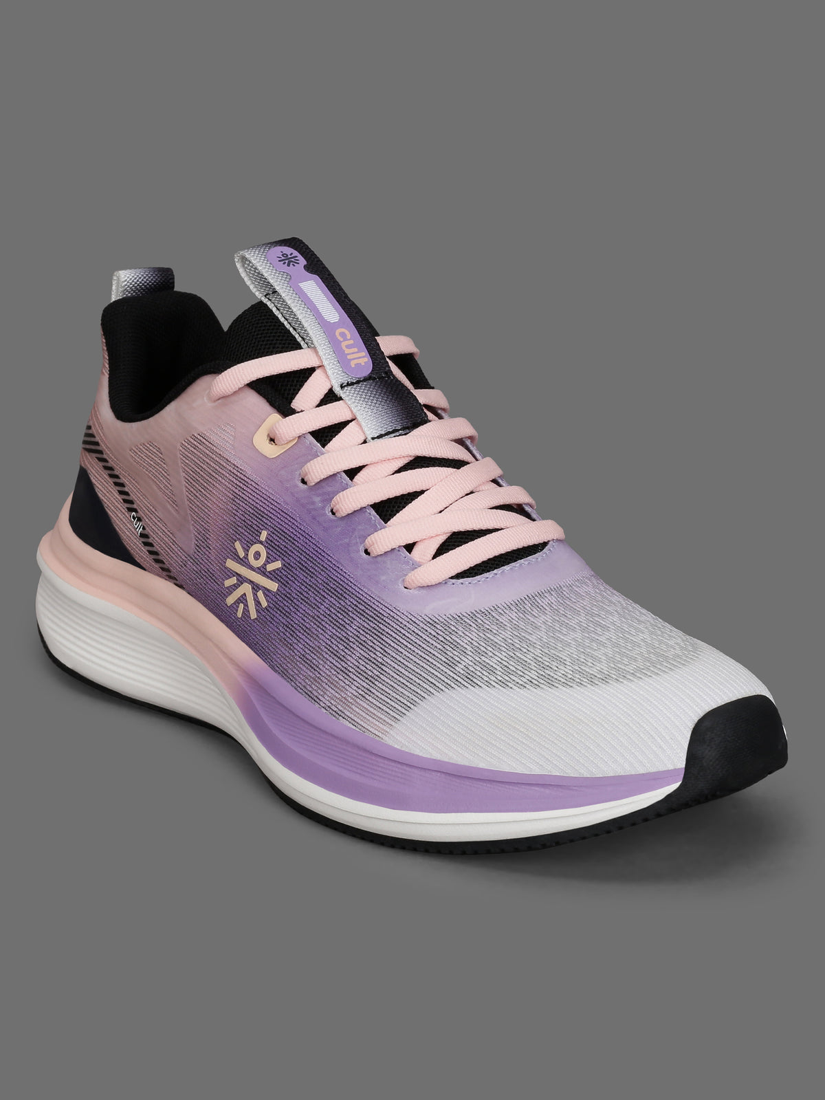 cult Women's Aetheris Running Shoes - Purple & Peach