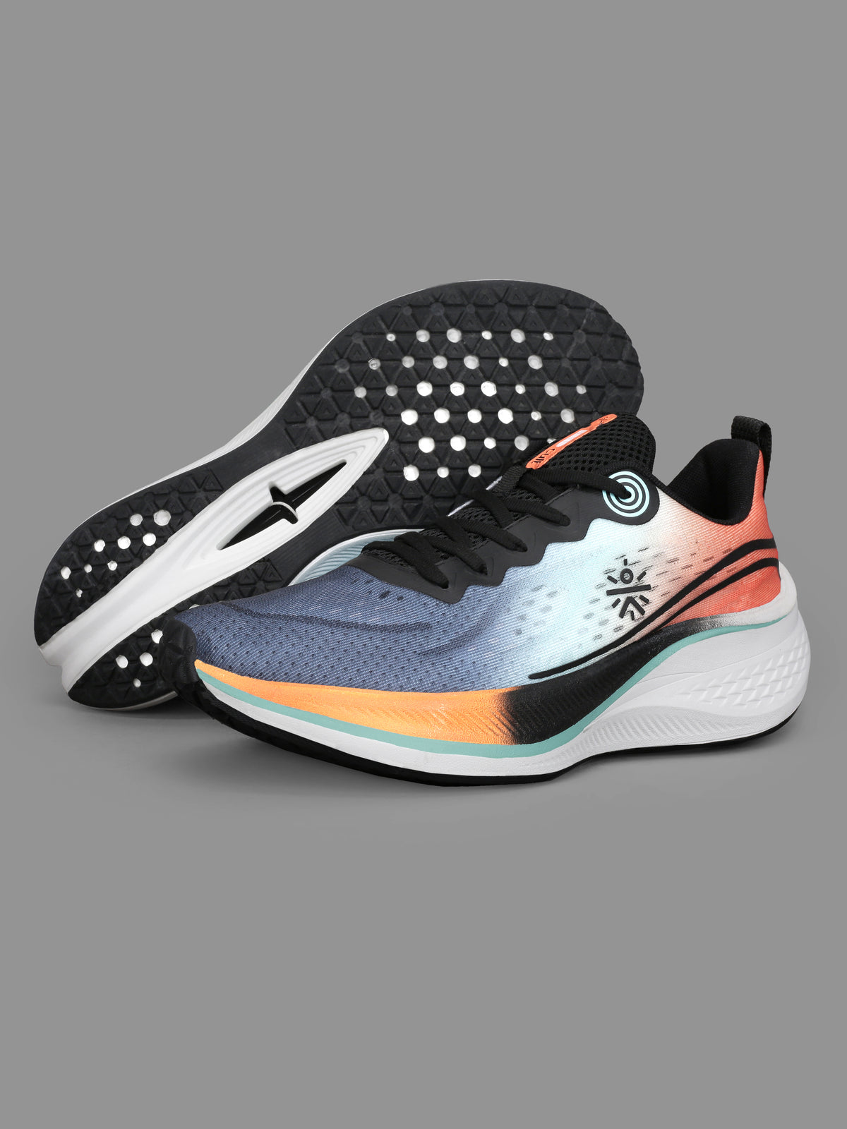 cult Men's Dynex Running Shoes - Black/Orange
