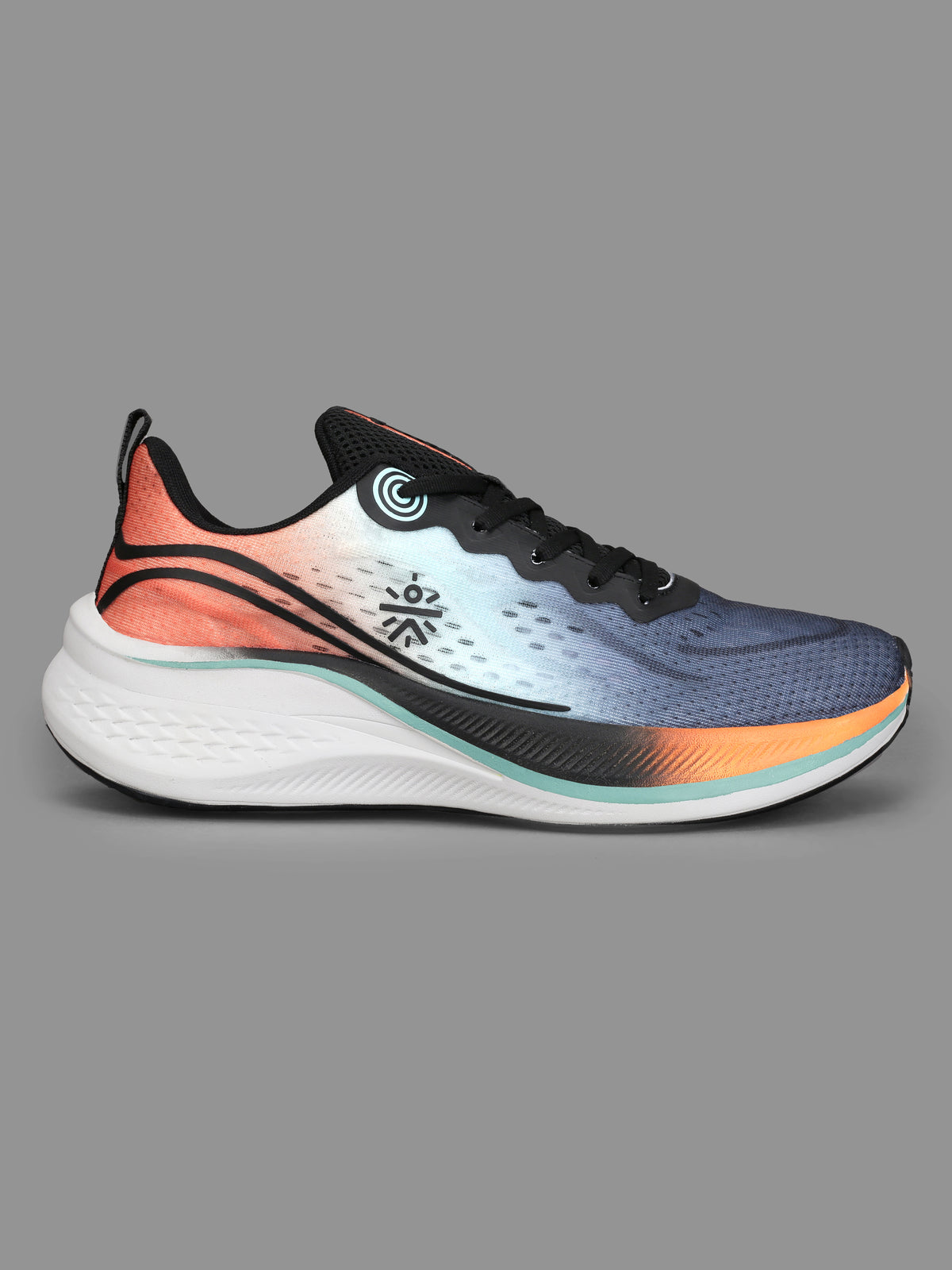 cult Men's Dynex Running Shoes - Black/Orange