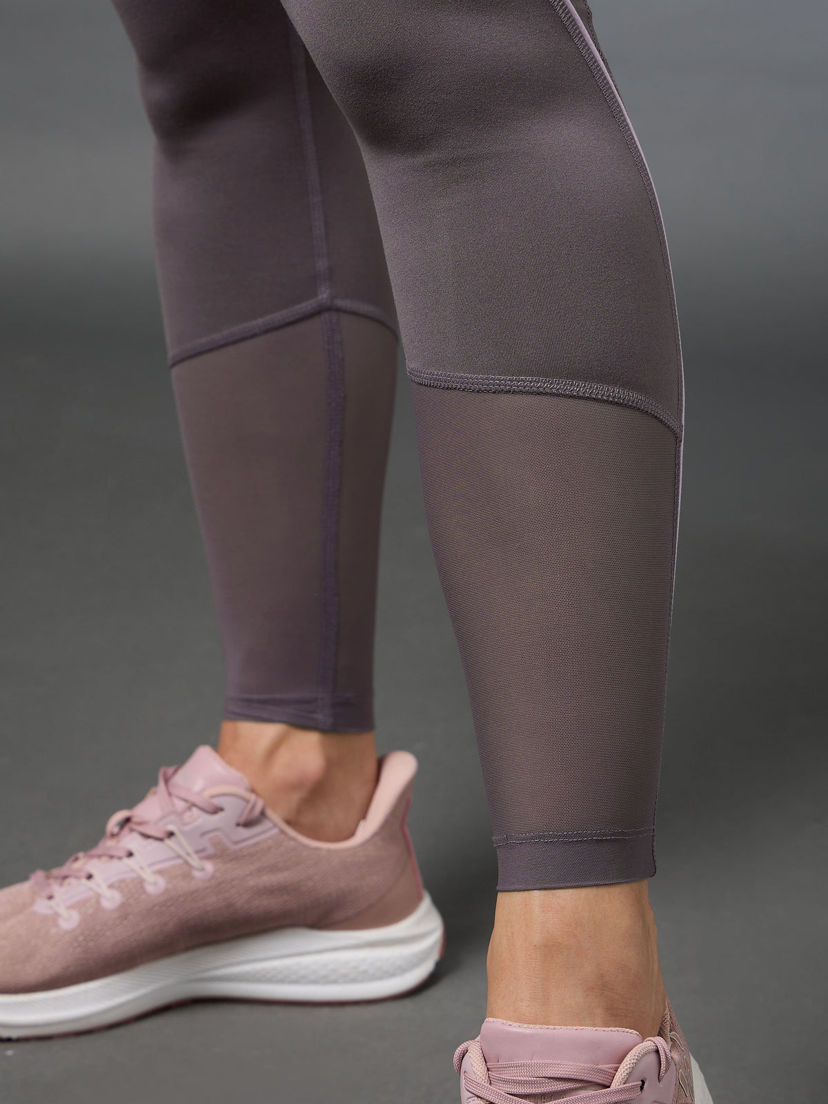 Women's Pink Pace Up Running COMFlex Tights