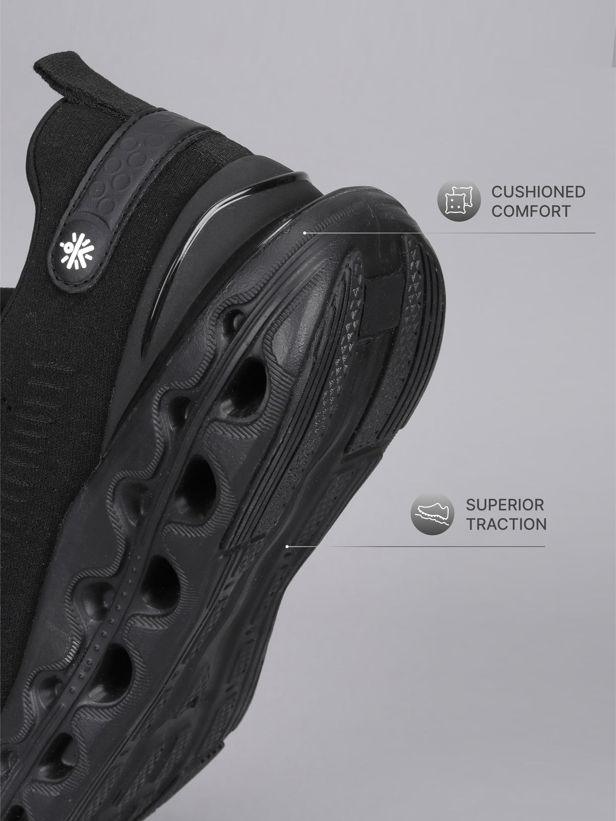cult Men's Flexora Sneaker Shoes - Black