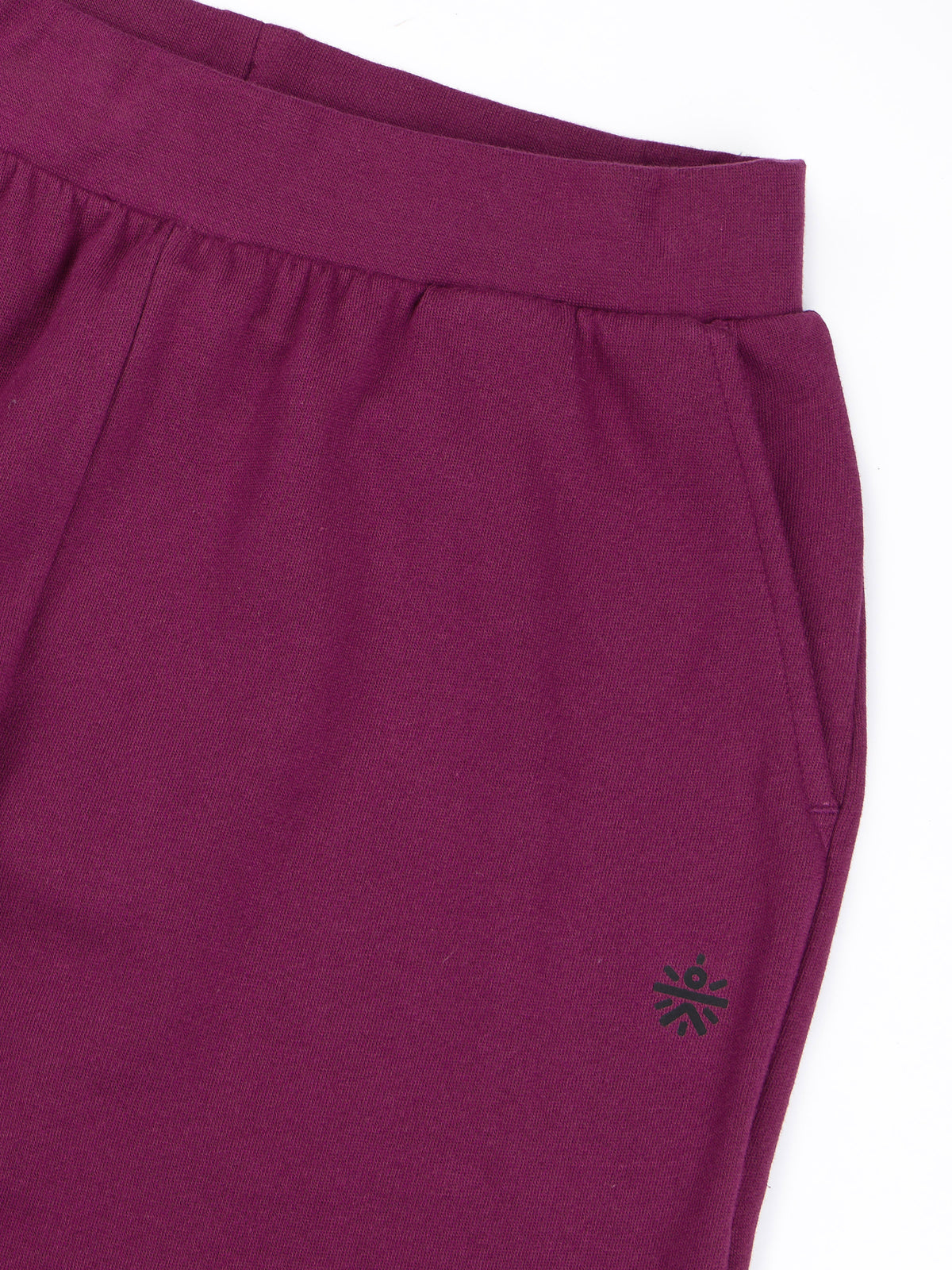 Women's Lifestyle Cotton Magenta Co-ord Set