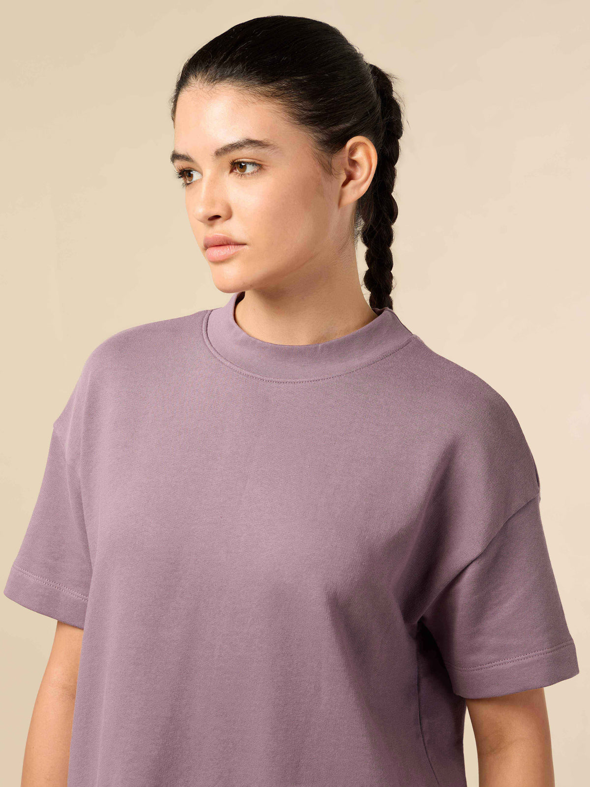 Women's Lifestyle Cotton Lavender Co-ord Set