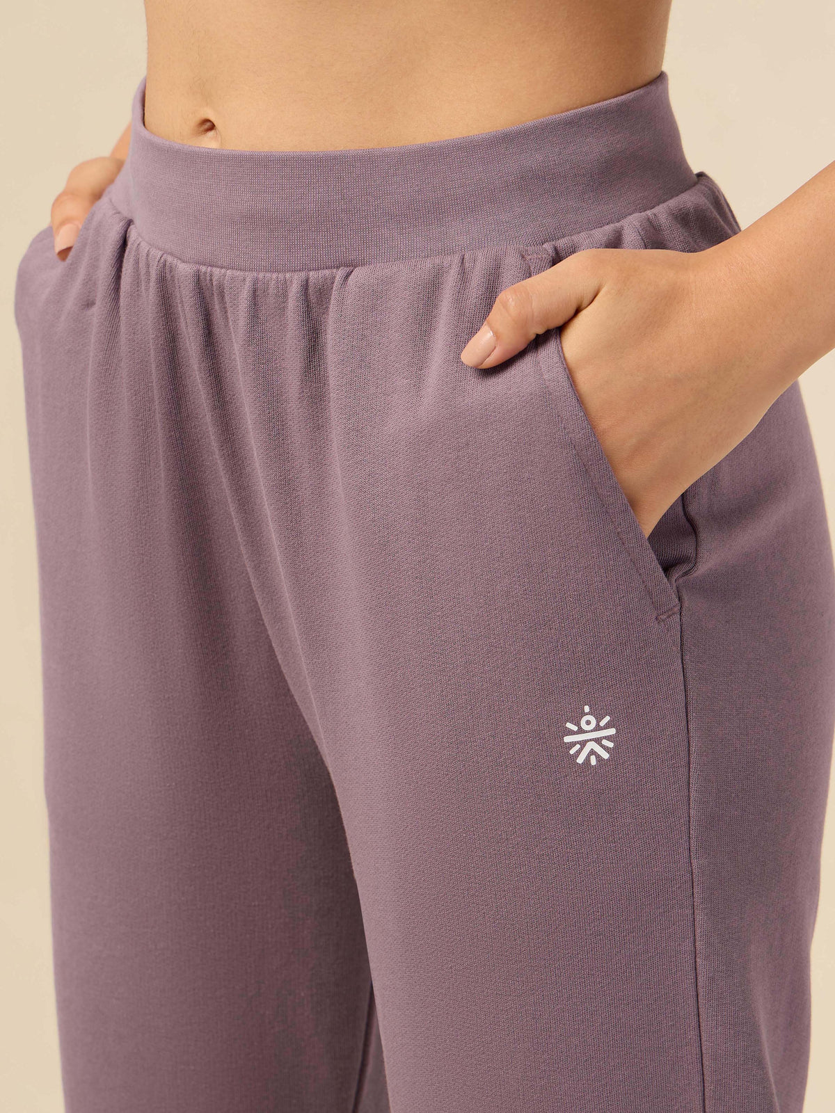 Women's Lifestyle Cotton Lavender Co-ord Set