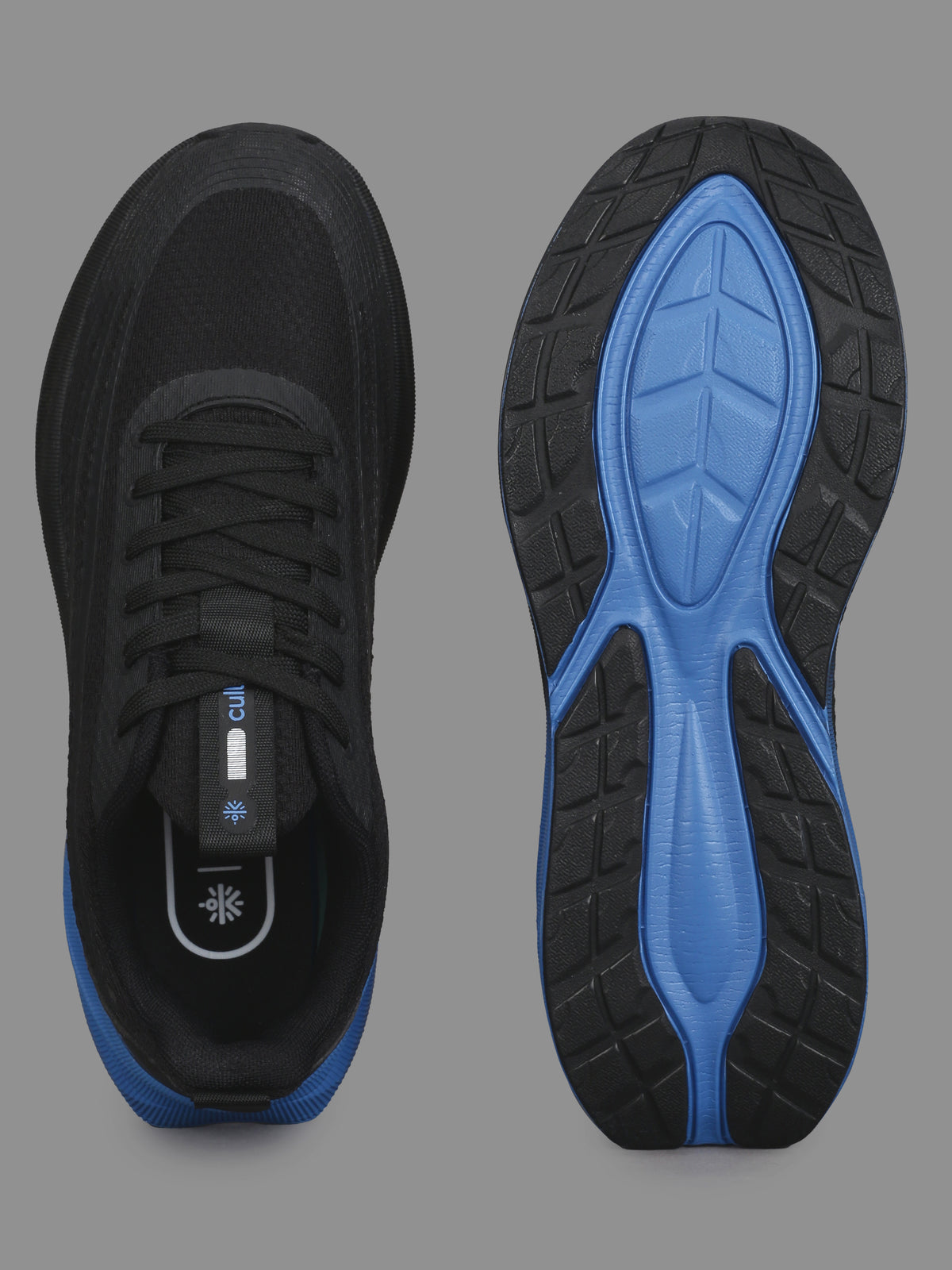 cult Men's Strix Running Shoes - Black/Blue