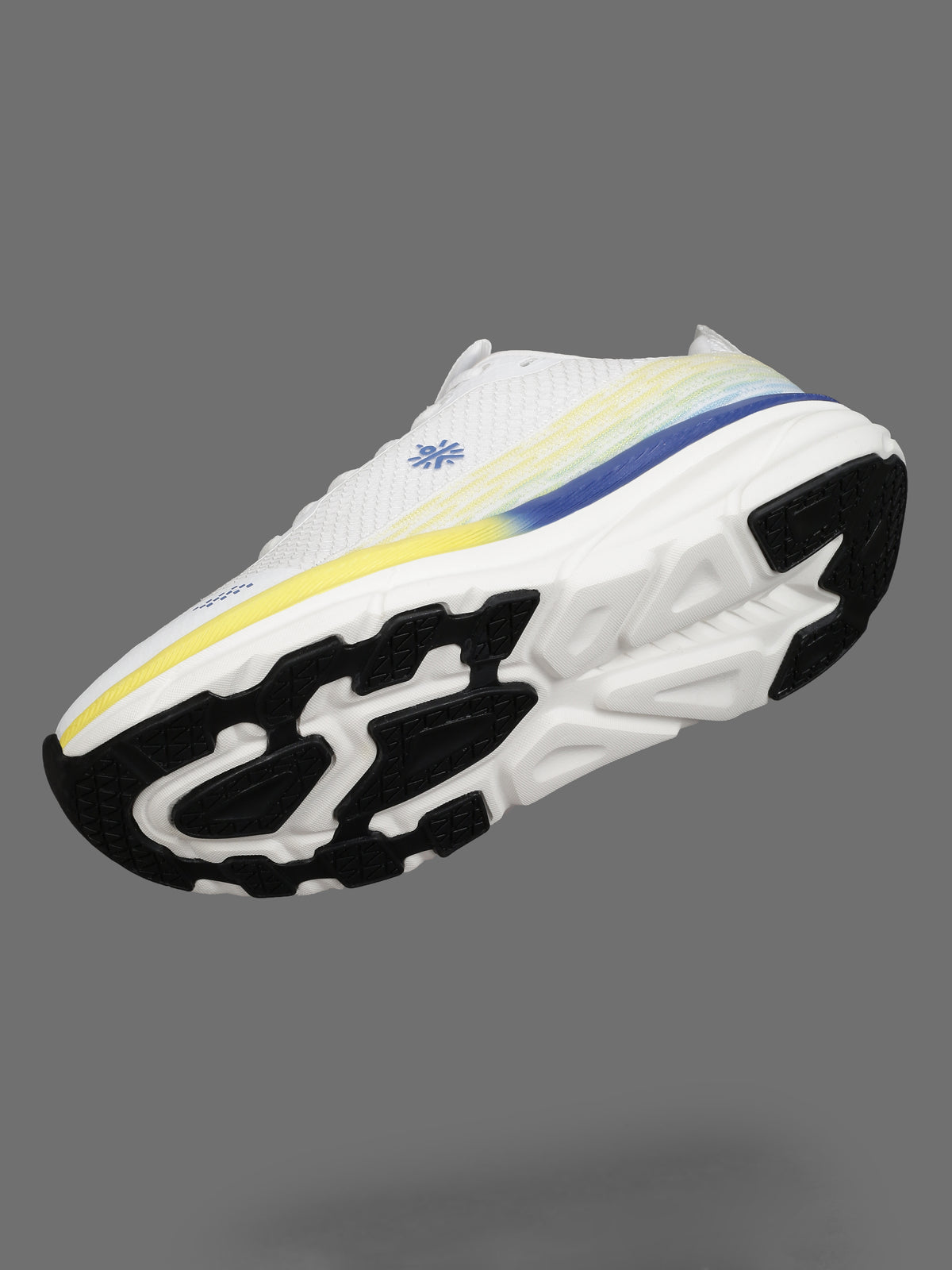 cult Men's Strion Running Shoes - White/Lime Yellow