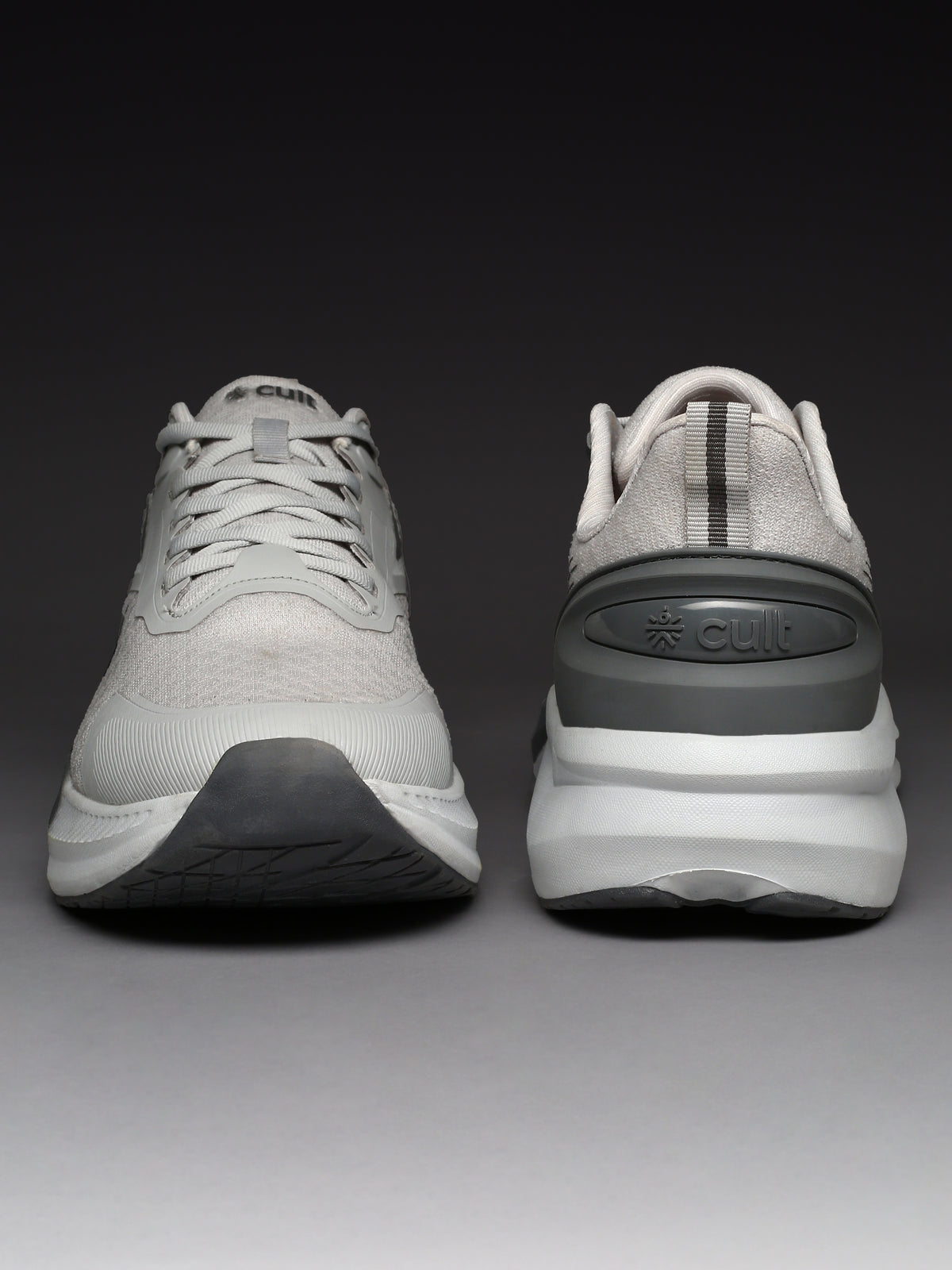 cult Men's Revix Running Shoes - L.Grey/D.Grey
