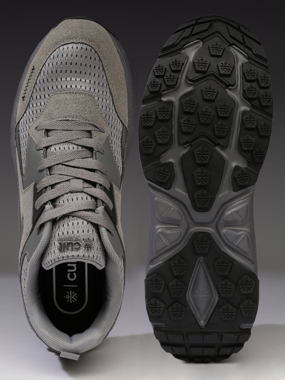 cult Men Aerolume Outdoor Shoes - D.Grey/L.Olive
