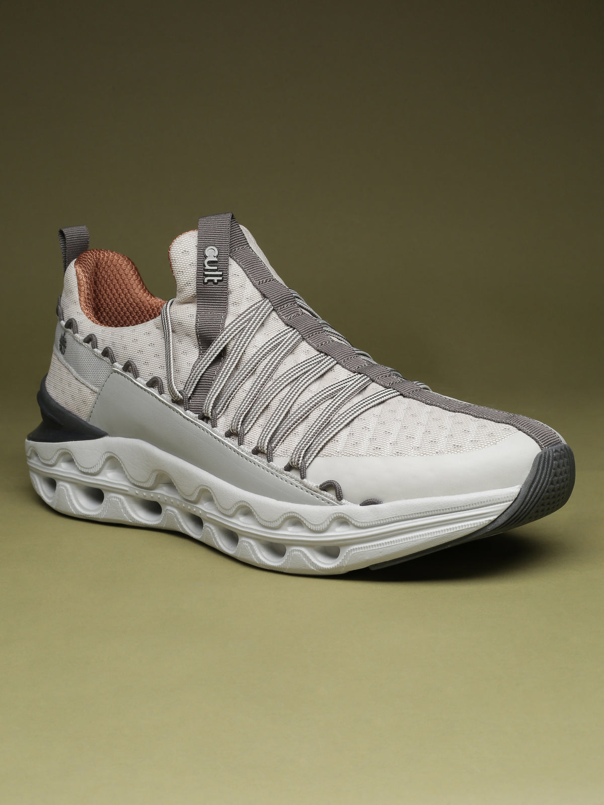 cult Men's Loop Walking Shoes - L.Grey/Black