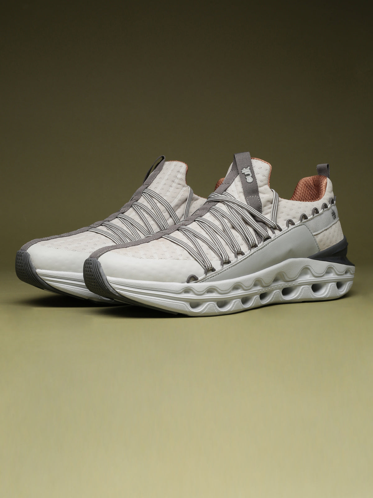 cult Men's Loop Walking Shoes - L.Grey/Black