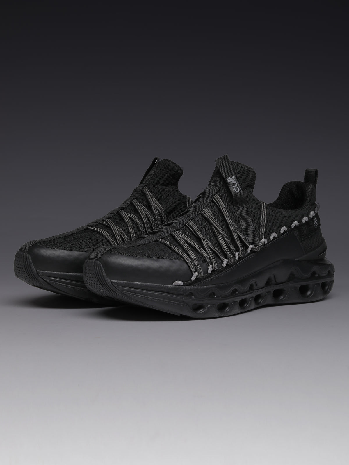 cult Men's Loop Walking Shoes - Black