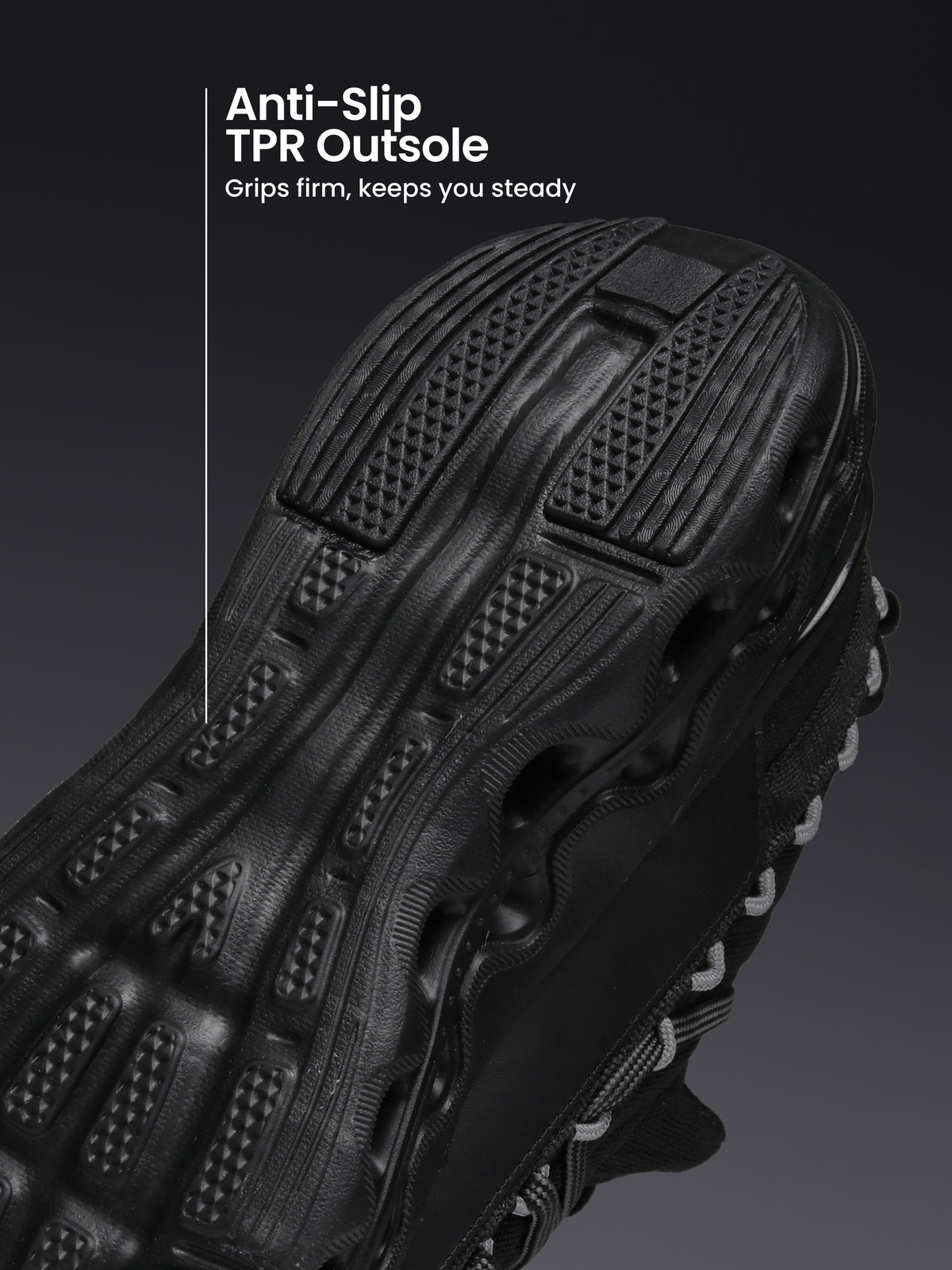 cult Men's Loop Walking Shoes - Black