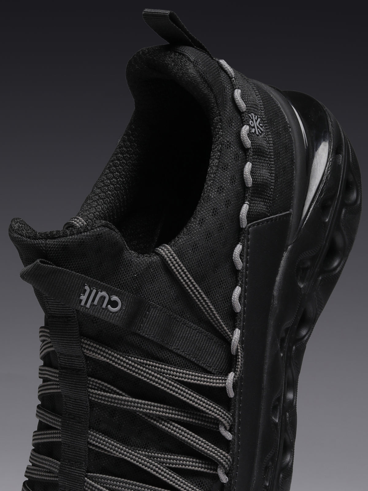 cult Men's Loop Walking Shoes - Black