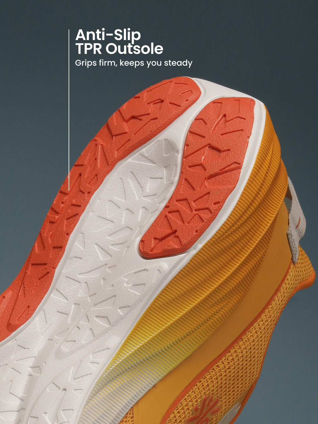 cult Men's Nitro Running Shoes - Orange/White