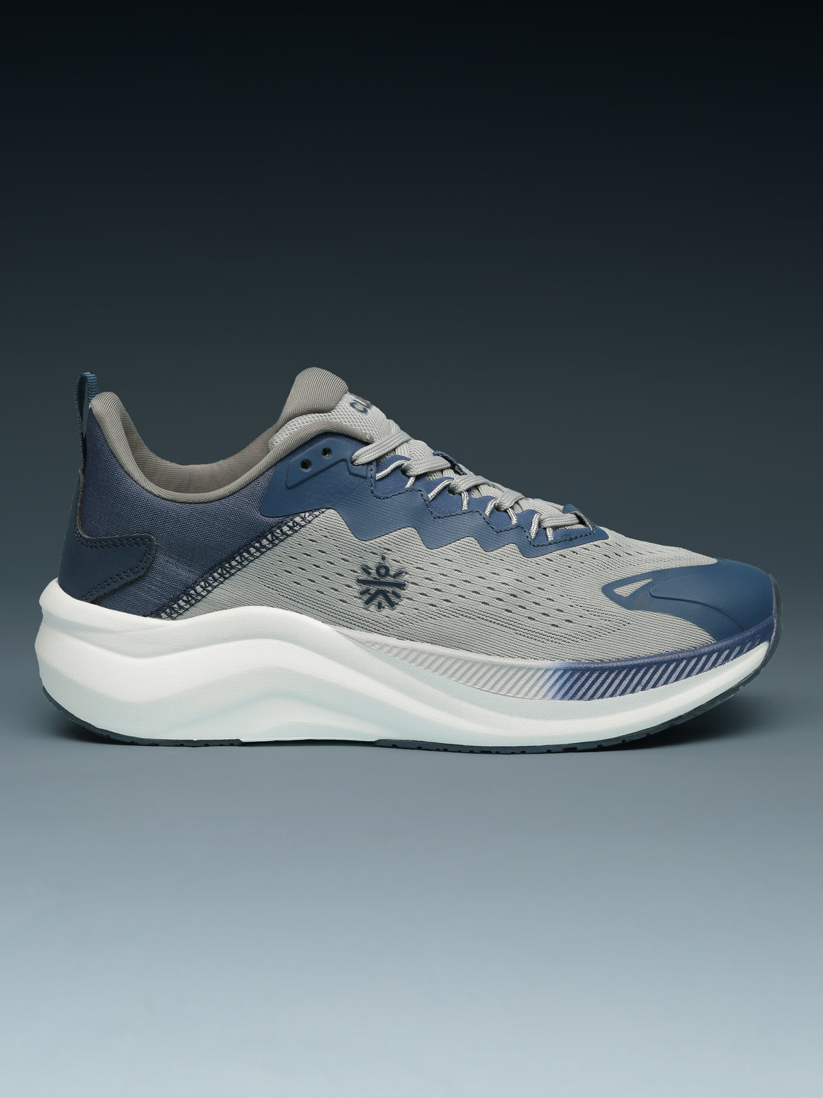 cult Men's Zeon Running Shoes - L.Grey/Teal