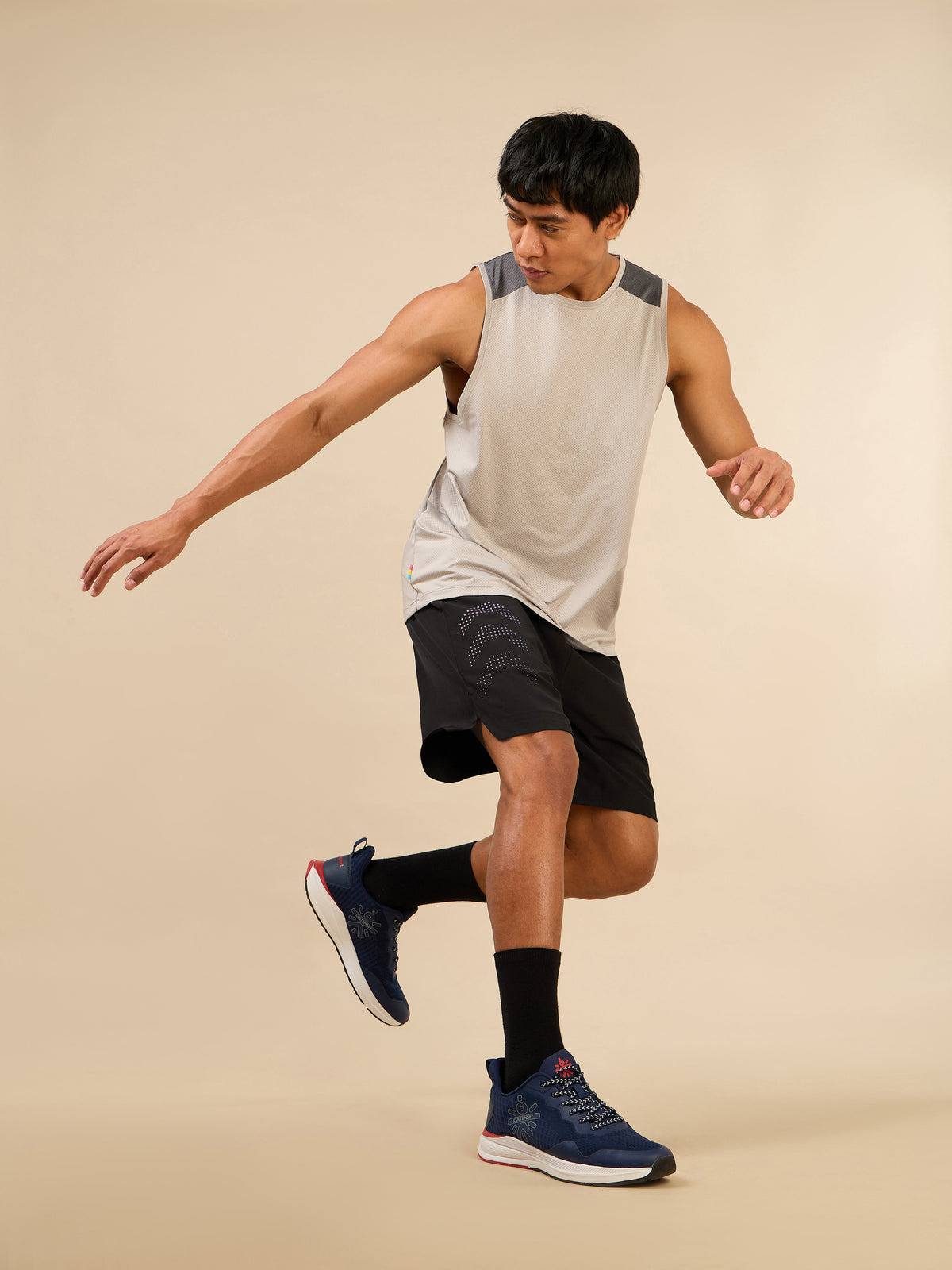 Men's Black Train Impact Shorts